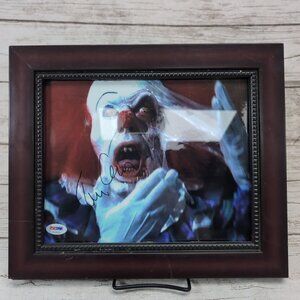 1990 It Pennywise Tim Curry Signed Photo Authenticate